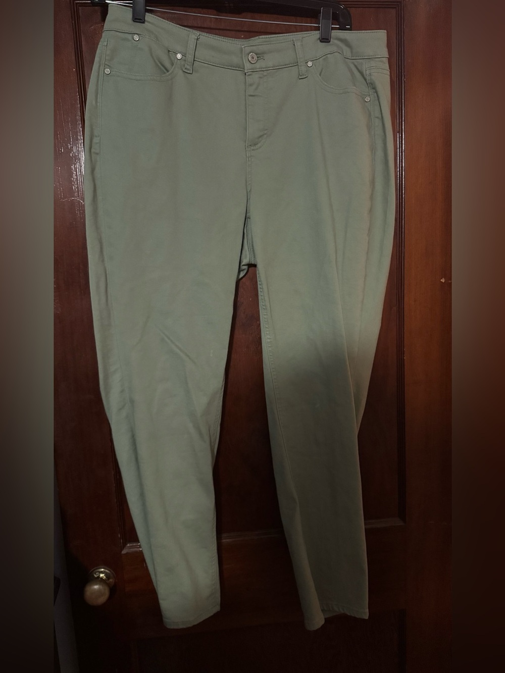 Women’s Talbots Sage Green Casual Pants Size 14W